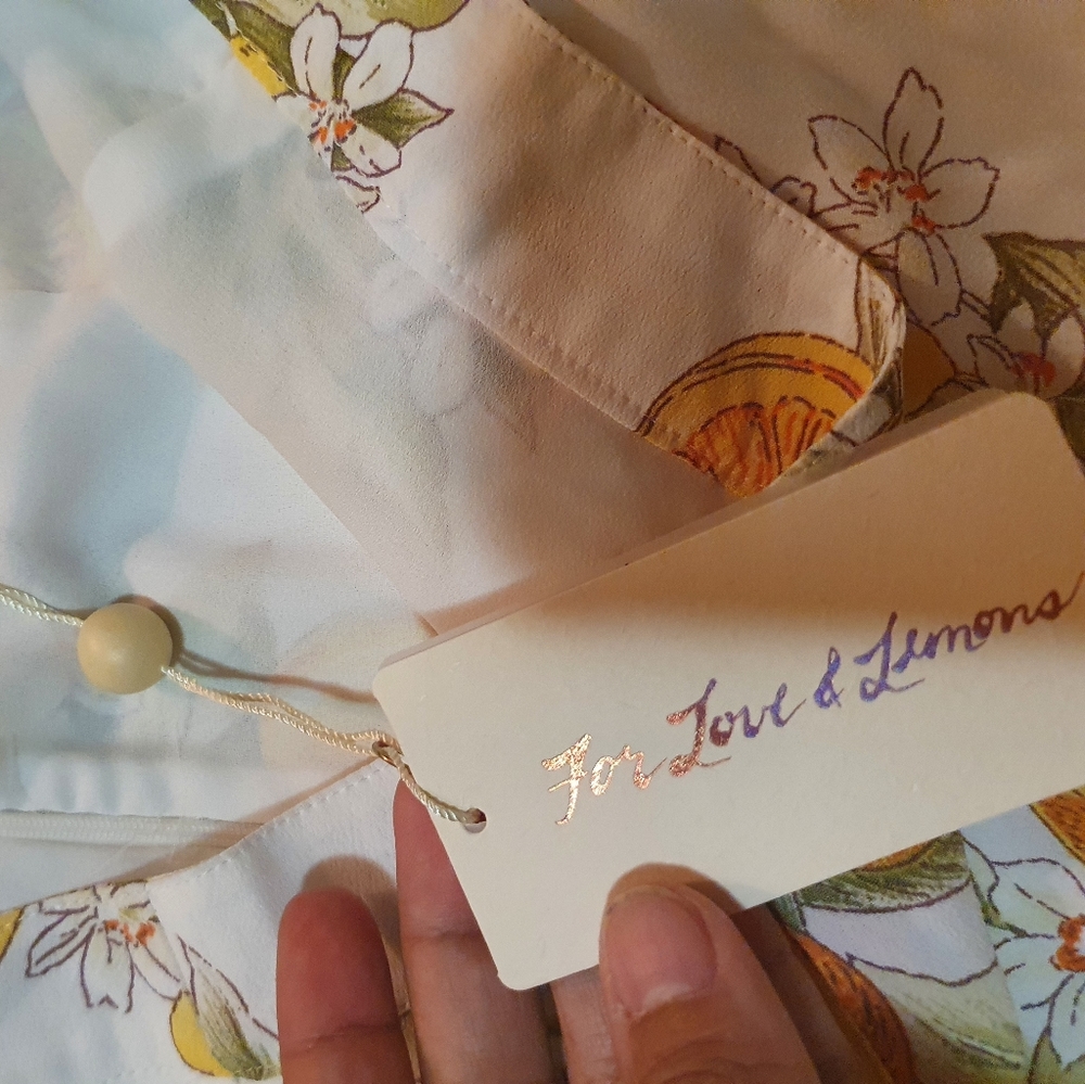 BNWT For Love& Lemons Limonada skirt - Picture 6 of 7